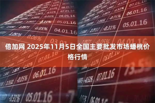 倍加网 2025年11月5日全国主要批发市场蟠桃价格行情