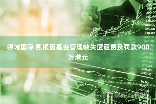 领域国际 凯银因基金管理缺失遭谴责及罚款900万港元