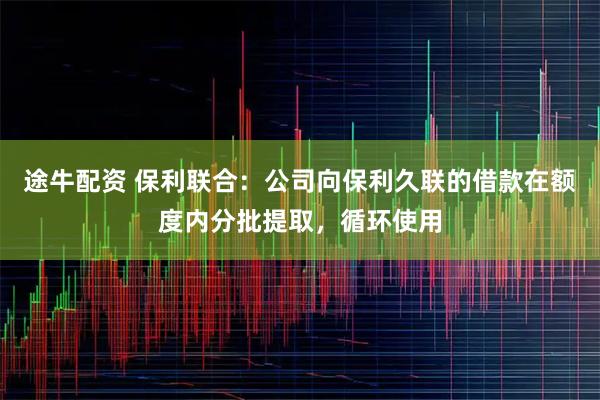 途牛配资 保利联合：公司向保利久联的借款在额度内分批提取，循环使用